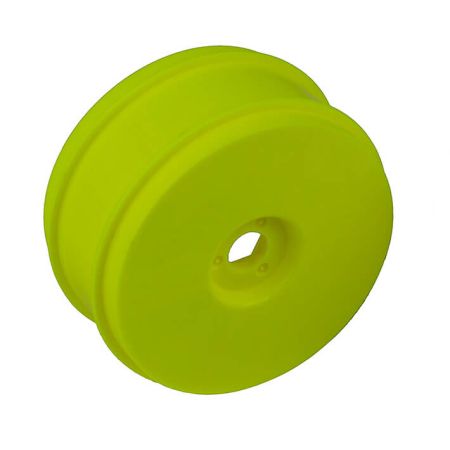 Team Associated RC8 83mm 1/8Th Wheels (4) - Yellow (AS89297)