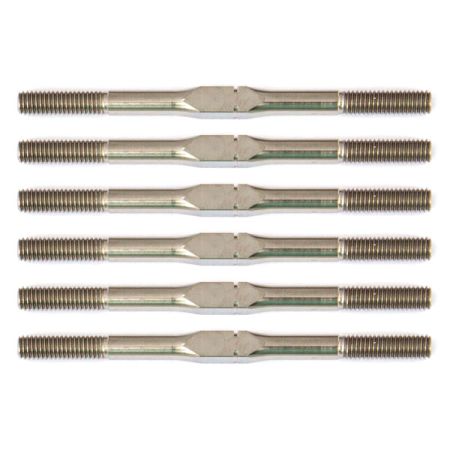 Team Associated FT Titanium Turnbuckle Set 3X48mm RC10B6.1 (AS91727) Team Associated FT Titanium Turnbuckle Set 3X48mm RC10B6.1 (AS91727)
