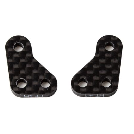 Team Associated B6.3 FT Carbon Fibre Steering Block Arms Ht+1 (AS91902) Team Associated B6.3 FT Carbon Fibre Steering Block Arms Ht+1 (AS91902)
