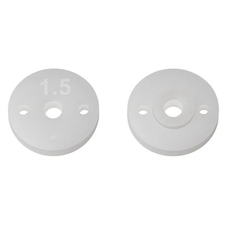 Team Associated FT 13mm Shock Pistons, 2.0mm, 2 X 1.5 (AS91935) Team Associated FT 13mm Shock Pistons, 2.0mm, 2 X 1.5 (AS91935)
