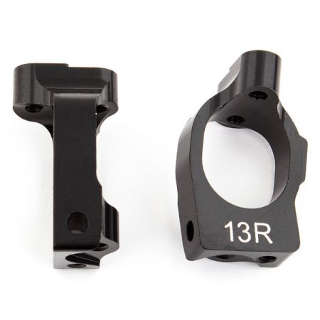 Team Associated B64 Aluminum Caster Blocks, 13 Deg. (AS92030) Team Associated B64 Aluminum Caster Blocks, 13 Deg. (AS92030)
