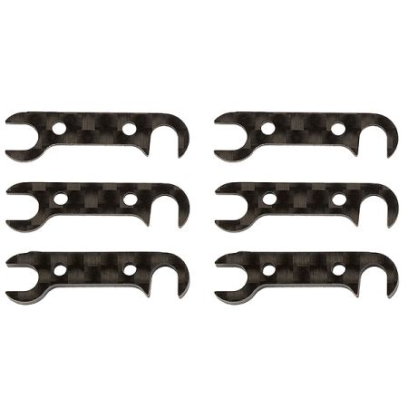 Team Associated B74 Graphite Rear Hub Link Shim Set (AS92185) Team Associated B74 Graphite Rear Hub Link Shim Set (AS92185)