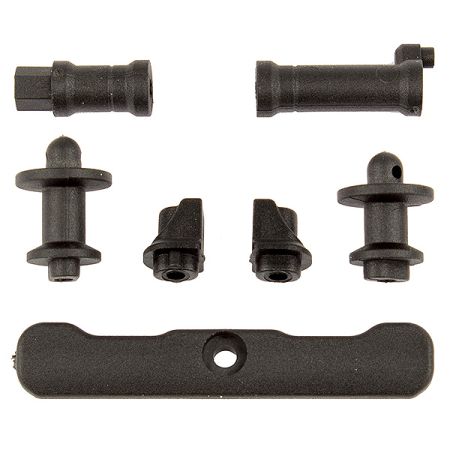 Team Associated B74 Bumper & Post Set (AS92242) Team Associated B74 Bumper & Post Set (AS92242)