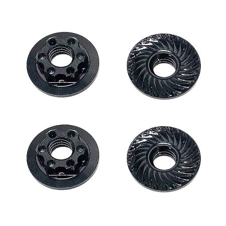 Team Associated FT Nuts - M4 Low Profile Wheel Nuts Black (AS92254) Team Associated FT Nuts - M4 Low Profile Wheel Nuts Black (AS92254)