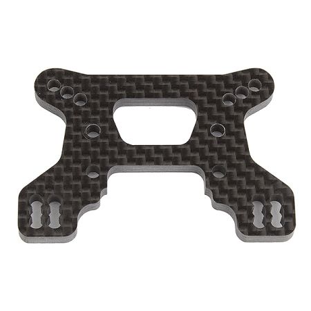 Team Associated RC10B74.1 Front Shock Tower 23mm Carbon (AS92265) Team Associated RC10B74.1 Front Shock Tower 23mm Carbon (AS92265)