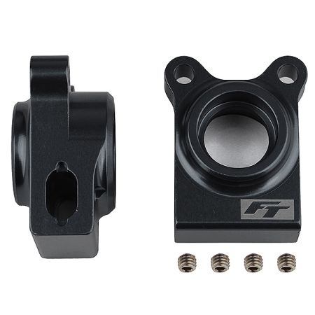 Team Associated FT B74.1 Rear Hubs Black Aluminium (AS92271) Team Associated FT B74.1 Rear Hubs Black Aluminium (AS92271)