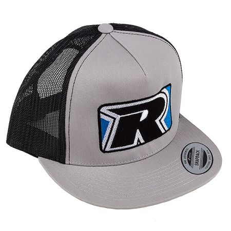 Reedy 2022 Trucker Hat Flat Bill Silver/Black (AS97078) Reedy 2022 Trucker Hat Flat Bill Silver/Black (AS97078)