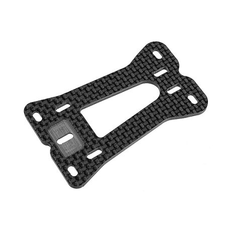 Corally Suspension Arm Mount Plate FSx10 Upper Graphite 2.5mm 1Pc (C-00120-003) Corally Suspension Arm Mount Plate FSx10 Upper Graphite 2.5mm 1Pc (C-00120-003)