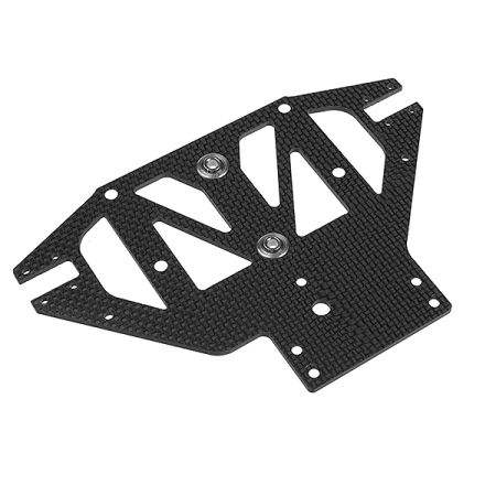 Corally Front Lower Suspension Plate SSx8R 3K Carbon Spherical Ball (2) Included 1 Pc (C-00130-006) Corally Front Lower Suspension Plate SSx8R 3K Carbon Spherical Ball (2) Included 1 Pc (C-00130-006)