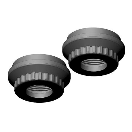 Corally Shock Cap Lower Aluminum 2 Pcs (C-00180-316) Corally Shock Cap Lower Aluminum 2 Pcs (C-00180-316)