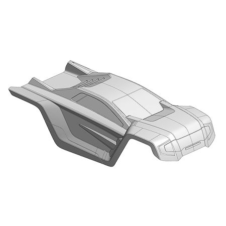 Corally Polycarbonate Body Shogun Xp 6S Clear Cut 1 Pc (C-00180-385) Corally Polycarbonate Body Shogun Xp 6S Clear Cut 1 Pc (C-00180-385)
