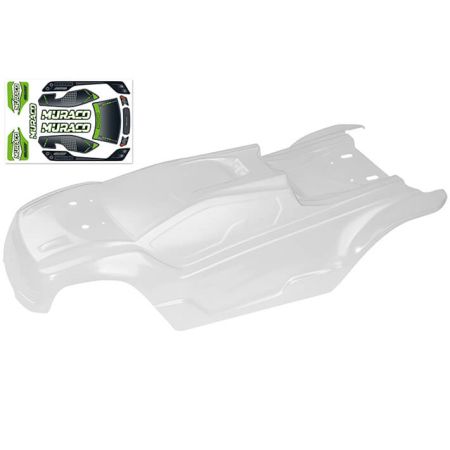 Corally Polycarbonate Body Muraco Xp 6S Clear Cut 1 Pc (C-00180-706) Corally Polycarbonate Body Muraco Xp 6S Clear Cut 1 Pc (C-00180-706)