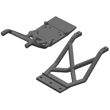Corally Skid Plates Fr/Re 1 Set (C-00250-021) Corally Skid Plates Fr/Re 1 Set (C-00250-021)