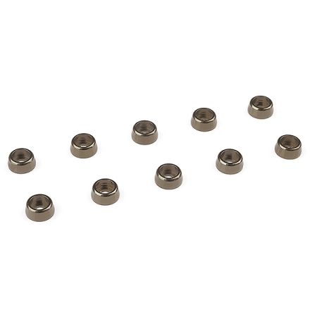 Corally Aluminium Washer For M2 Socket Head Screws Od=6mm Gun Metal 10Pcs (C-31253) Corally Aluminium Washer For M2 Socket Head Screws Od=6mm Gun Metal 10Pcs (C-31253)