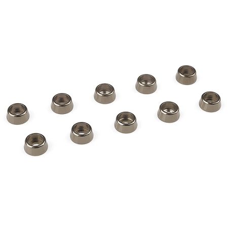 Corally Aluminium Washer For M2.5 Socket Head Screws Od=7mm Gun Metal 10Pcs (C-31263) Corally Aluminium Washer For M2.5 Socket Head Screws Od=7mm Gun Metal 10Pcs (C-31263)