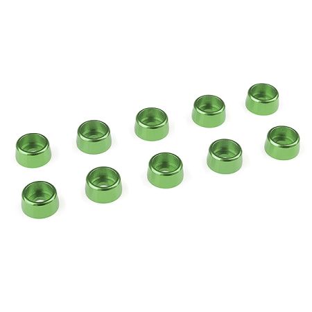 Corally Aluminium Washer For M3 Socket Head Screws Od=8mm Green 10Pcs (C-31271) Corally Aluminium Washer For M3 Socket Head Screws Od=8mm Green 10Pcs (C-31271)