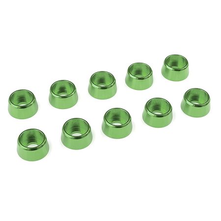 Corally Aluminium Washer For M4 Socket Head Screws Od=10mm Green 10Pcs (C-31281) Corally Aluminium Washer For M4 Socket Head Screws Od=10mm Green 10Pcs (C-31281)