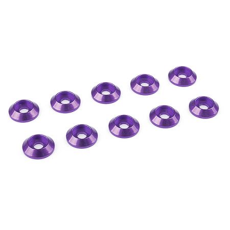 Corally Aluminium Washer For M3 Button Head Screws Od=10mm Purple 10Pcs (C-31302) Corally Aluminium Washer For M3 Button Head Screws Od=10mm Purple 10Pcs (C-31302)