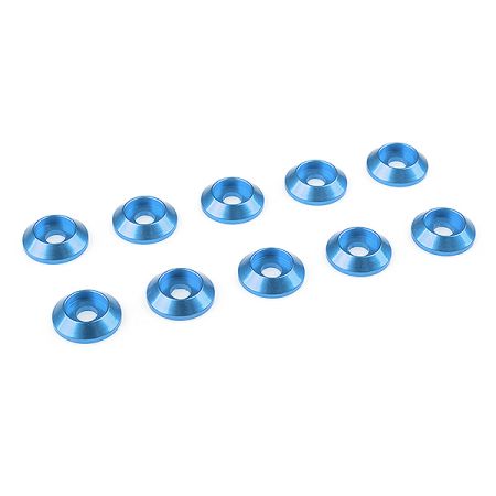 Corally Aluminium Washer For M3 Button Head Screws Od=10mm Blue 10Pcs (C-31304) Corally Aluminium Washer For M3 Button Head Screws Od=10mm Blue 10Pcs (C-31304)