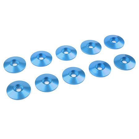 Corally Aluminium Washer For M3 Button Head Screws Od=15mm Blue 10Pcs (C-31314) Corally Aluminium Washer For M3 Button Head Screws Od=15mm Blue 10Pcs (C-31314)