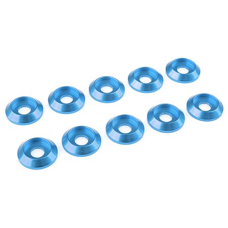 Corally Aluminium Washer For M4 Button Head Screws Od=12mm Blue 10Pcs (C-31324) Corally Aluminium Washer For M4 Button Head Screws Od=12mm Blue 10Pcs (C-31324)