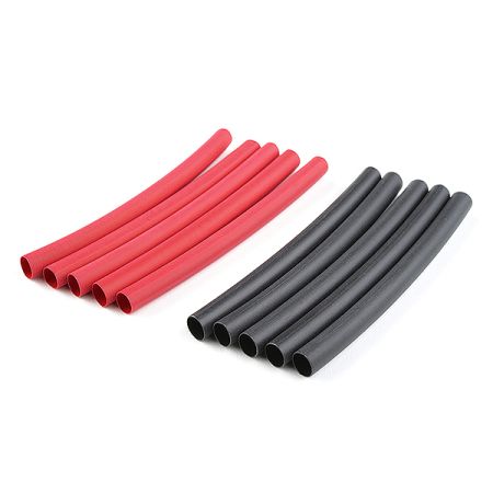 Corally Shrink Tubing 4.7mm Red + Black 10 Pcs (C-50222) Corally Shrink Tubing 4.7mm Red + Black 10 Pcs (C-50222)