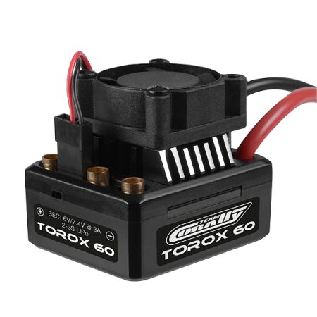 Corally Speed Controller Torox 60 BrushleSS 2-3S (C-54010) Corally Speed Controller Torox 60 BrushleSS 2-3S (C-54010)
