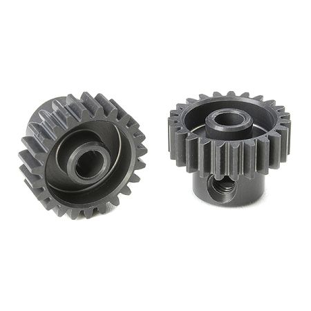 Corally 48 Dp Pinion Short Hard Anodised Al7075 23 Teeth Shaft Dia. 3.17mm (C-70423)