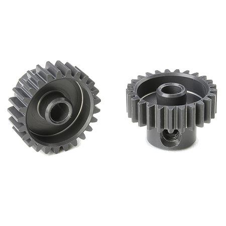 Corally 48 Dp Pinion Short Hard Anodised Al7075 25 Teeth Shaft Dia. 3.17mm (C-70425)