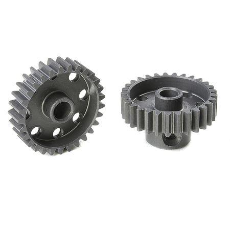 Corally 48 Dp Pinion Short Hard Anodised Al7075 29 Teeth Shaft Dia. 3.17mm (C-70429) Corally 48 Dp Pinion Short Hard Anodised Al7075 29 Teeth Shaft Dia. 3.17mm (C-70429)