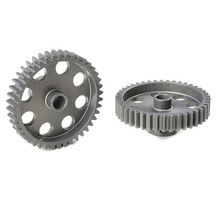 Corally 48 Dp Pinion Short Hard Anodised Al7075 42 Teeth Shaft Dia. 3.17mm (C-70442)