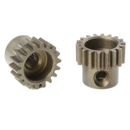 Corally 48 Dp Pinion Short Hardened Steel 18 Teeth Shaft Dia. 3.17mm (C-71418)