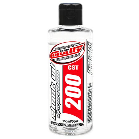 Corally Shock Oil Ultra Pure Silicone 200 Cps 150Ml () Corally Shock Oil Ultra Pure Silicone 200 Cps 150Ml ()