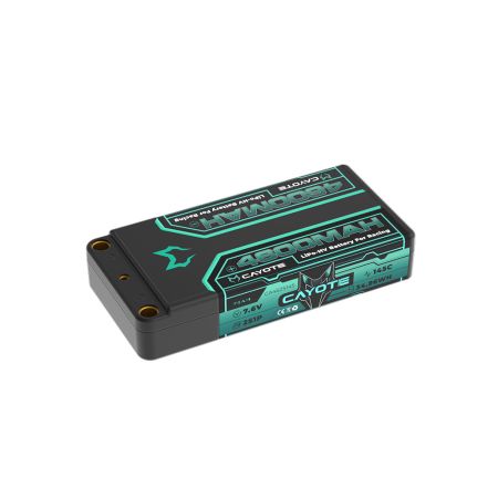 CAYOTE LiPo 4600mAh HV Shorty 7.6v 18mm 163g (CA462S145) CAYOTE LiPo 4600mAh HV Shorty 7.6v 18mm 163g (CA462S145)