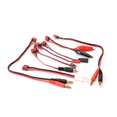 Core RC Charger Connector Set - 8pcs (10Amps max) (CR031) Core RC Charger Connector Set - 8pcs (10Amps max) (CR031)
