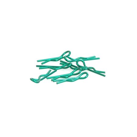 Core RC Small Body Clip 1/10 - Metallic Green (8) Core RC Small Body Clip 1/10 - Metallic Green (8)
