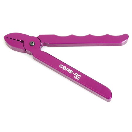 Core RC Shock Shaft Pliers - Purple (CR100) Core RC Shock Shaft Pliers - Purple (CR100)