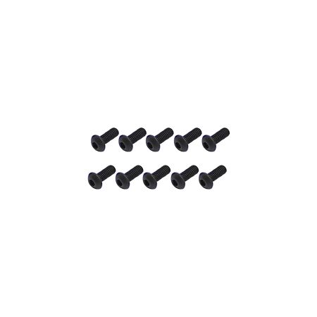 Core RC Steel Button Head Hex Screws M2.5 x 6 pk10 (CR359)