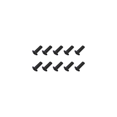 Core RC Steel Button Head Hex Screws M3 x 5 pk10 (CR361)