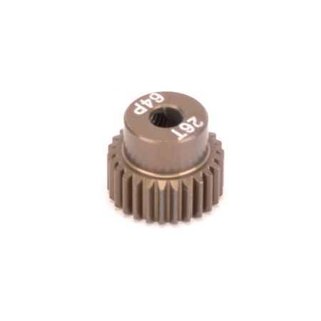Core RC Pinion Gear 64DP 26T (7075 Hard) (CR6426) Core RC Pinion Gear 64DP 26T (7075 Hard) (CR6426)