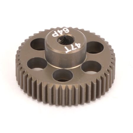 Core RC Pinion Gear 64DP 47T (7075 Hard) (CR6447) Core RC Pinion Gear 64DP 47T (7075 Hard) (CR6447)