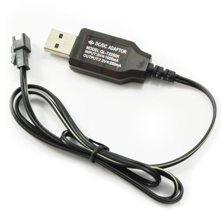 Huina 1550/1570/1573/1574/1577 Charger Usb Black Sm Connector (CYP1004-SM) Huina 1550/1570/1573/1574/1577 Charger Usb Black Sm Connector (CYP1004-SM)