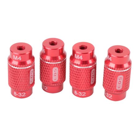 EDS 4mm&3/32 Alu Nut - 1/10 Set-Up System (4) (ED181010) EDS 4mm&3/32 Alu Nut - 1/10 Set-Up System (4) (ED181010)