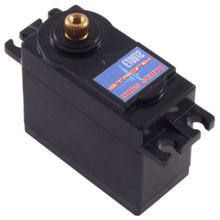 Etronix 9Kg Heavy Duty Metal Geared Std Waterproof Servo (ET0012) Etronix 9Kg Heavy Duty Metal Geared Std Waterproof Servo (ET0012)