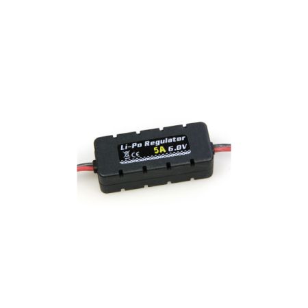 Etronix Li-Po Regulator 6.0V 5A W/Casing 20X14X49mm (ET0556) Etronix Li-Po Regulator 6.0V 5A W/Casing 20X14X49mm (ET0556)