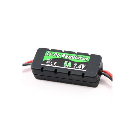 Etronix Li-Po Regulator 7.4V 5A W/Casing 20X14X49mm (ET0557) Etronix Li-Po Regulator 7.4V 5A W/Casing 20X14X49mm (ET0557)