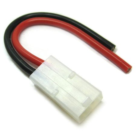 Etronix Female Tamiya Connector With 10cm 14Awg Silicone Wire Etronix Female Tamiya Connector With 10cm 14Awg Silicone Wire