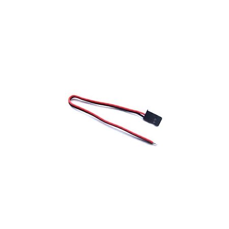 Etronix 15cm 22Awg Futaba Straight Battery Wire Etronix 15cm 22Awg Futaba Straight Battery Wire