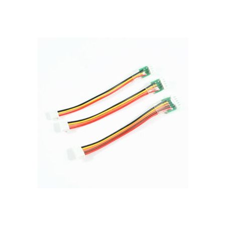 Etronix Female JST Eh/Male JST XH Connector Pack For 2/3/4 Cell (ET0840)