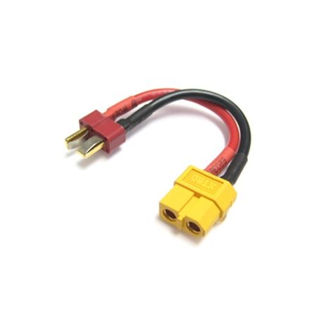 ETRONIX FEMALE XT-60 TO MALE DEAN PLUG CONNECTOR ADAPTOR ETRONIX FEMALE XT-60 TO MALE DEAN PLUG CONNECTOR ADAPTOR